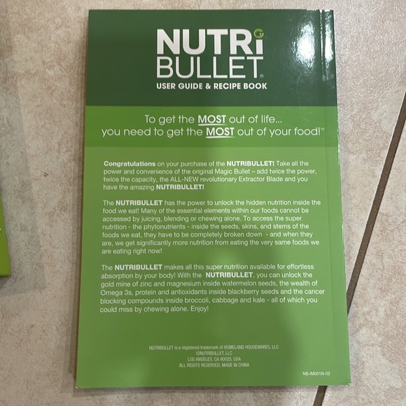 NutriBullet books - Picture 5 of 8